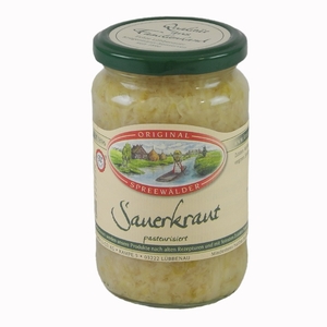Krgermanns Original Spreewlder Sauerkraut (370 ml Glas)