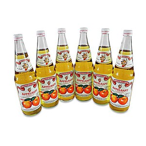 Klarer Apfelsaft von der Spreewaldmosterei - 6er Pack (6 Flaschen  0,7 l)