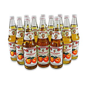 Klarer Apfelsaft von der Spreewaldmosterei - 12er Pack (12 Flaschen  0,7 l)