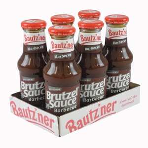 Bautzner Brutzel Sauce Barbecue 6er Pack (6 Flaschen  250 ml)