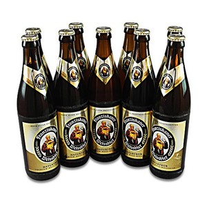 Franziskaner Weissbier naturtrb (9 Flaschen  0,5 l / 5,0 % vol.)
