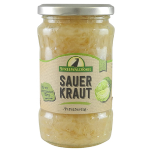 Sauerkraut von Spreewald-Rabe (370 ml Glas)