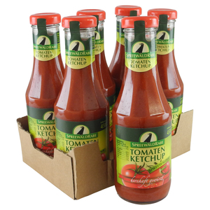 Rabes Tomaten Ketchup 6er Set (6 Flaschen  450 ml)