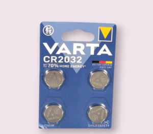 Varta CR 2032 Knopfzellen 4er Pack