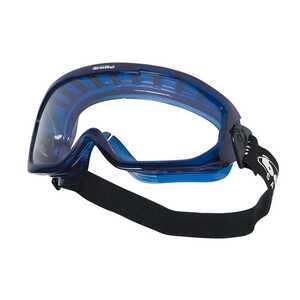Vollsichtbrille mit verstellbaren Kopfband, 100% UV-Schutz EN 170, Polycarbonatscheibe, 113g