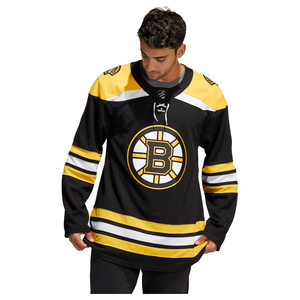 Boston Bruins adidas Authentic Primegreen NHL Trikot Home Schwarz