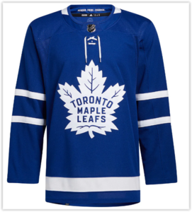 Toronto Maple Leafs adidas Authentic Primegreen NHL Trikot Home Blau