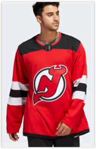 DEVILS HOME AUTHENTIC JERSEY Adidas
