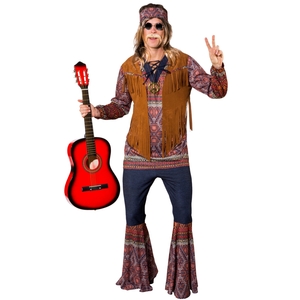 Hippie Kostm Woody fr Herren