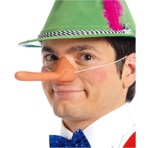 Pinocchio Nase 17 cm lang Kostm-Zubehr Langnase fr Erwachsene