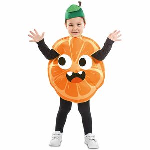 Freches Frchtchen Kostm Orange fr Kinder
