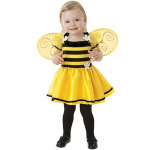 Bienen Kostm Sumsebrumm Kleid fr Kinder