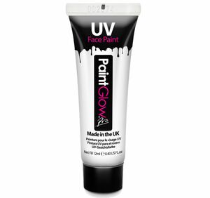 Schwarzlicht Farbe UV-Schminke Make-Up wei