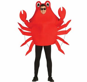 Krebs Kostm Mr. Crabs Krabbe fr Herren