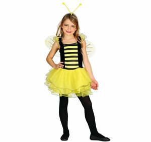 Bienen Kostm Susi Kleid mit Flgeln fr Kinder