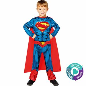 Superman Deluxe Kostm fr Kinder nachhaltig produziert