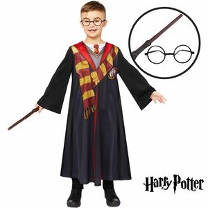 Harry Potter Deluxe Kostm fr Kinder inkl. Brille und Zauberstab
