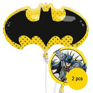 Batman Luftballon Party-Set 2-tlg. Deko-Zubehr