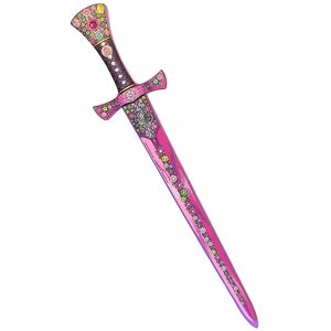 Schwert Prinzessin pink 52cm aus Schaumstoff fr Kinder Kostm-Zubehr