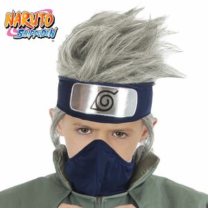 Naruto Percke grau Kakashi Hatake fr Kinder
