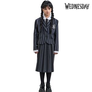 Wednesday Kostm Schuluniform Wednesday Addams fr Kinder