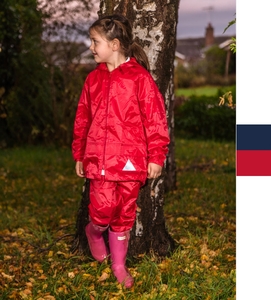 Result Kids Kinder Schlechtwetter-Anzug wind- und wasserdicht 2000mm R95J NEU