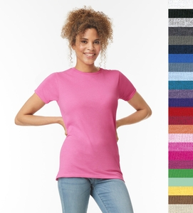 Gildan Damen Deluxe Softstyle Ring Spun T-Shirt TOP Baumwolle 25 Farben   64000L