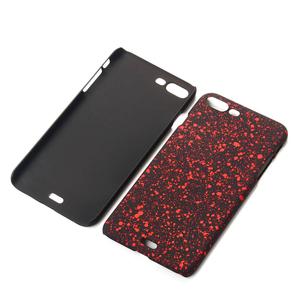 Handy Hlle Schutz Case Bumper Schale fr Apple iPhone 7 Plus 3D Sterne Rot