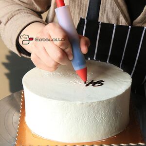 Silikon Lebensmittel Schreibstift - Przises Kuchen- und Schokoladendekorationswerkzeug mit feiner Dse