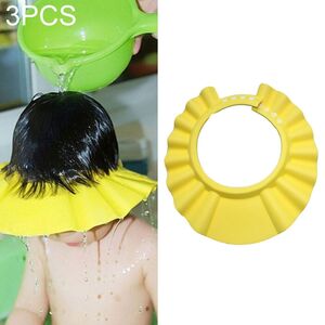 Kinder Duschkappe Baby Augenschutz Mtze Haare waschen Badekappe Ohrenschutz