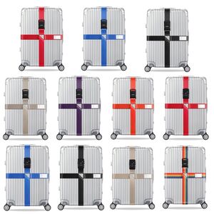 Kreuz-Kofferband Koffergurt Gepckband Kofferriemen Gepckgurt verstellbar