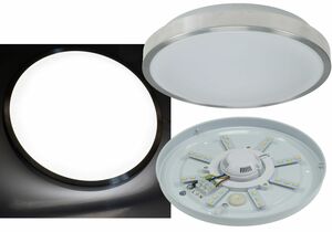 LED Deckenleuchte Acronica 12n  26cm, 12W, 750lm, 4500K, IP44