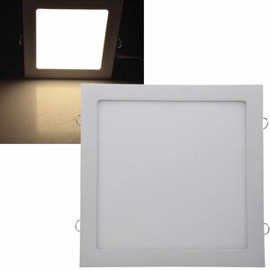 LED Licht-Panel QCP-30Q, 30x30cm 230V, 24W, 1680 Lumen, 2900K / warmwei