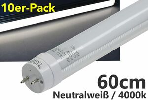 LED Rhre Philips CorePro T8 60cm 8W, 800lm, 4000k / Neutralwei,10er-Pack