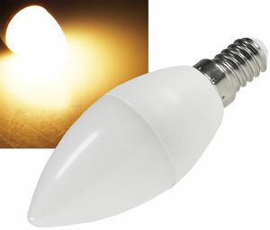 LED Kerzenlampe E14 RA95 2900k, 480lm, 230V/6W, 160-, warmwei