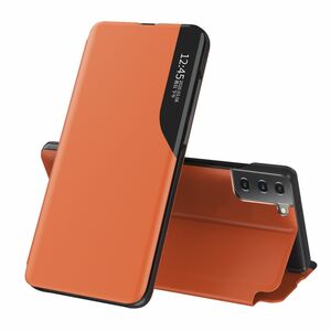 Samsung Galaxy S21 Handyhlle Schutztasche Case Cover Klapptasche Orange