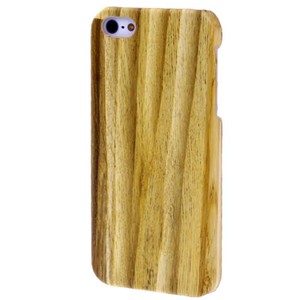 Schutzhlle im Wood Design fr Apple iPhone SE 