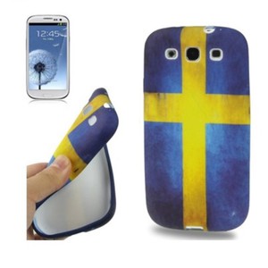 Schutzhlle TPU Case fr Handy Samsung I9300 Galaxy S3 Schweden