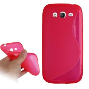 Handyhlle S-LINE TPU Case fr Samsung Galaxy i9080 Grand i9082 Pink
