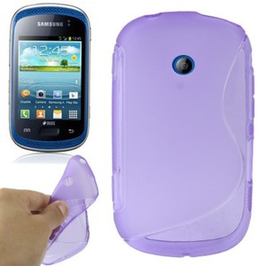 Schutzhlle TPU Case fr Handy Samsung Galaxy Music S6010 S6012