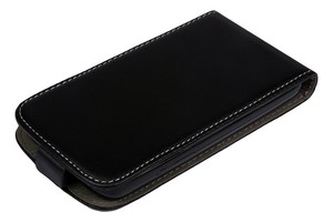 Hlle Tasche (Slim Flex) fr Handy Samsung Galaxy Core LTE G3518 schwarz