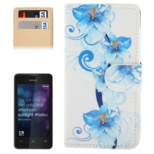Handyhlle Flip Quer fr Handy Huawei Ascend Y300