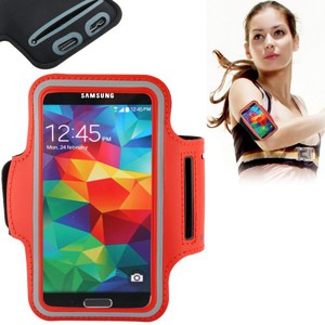 Tasche Armband fr Samsung Galaxy S3 / S4 / S5 / S5 Neo Rot