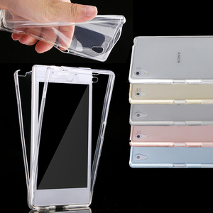Full TPU Case fr Sony Xperia Serie Schutz Hlle Case Handy Tasche Transparent Cover
