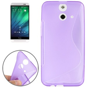 Handyhlle TPU-Schutzhlle fr HTC One E8 Lila / Violett
