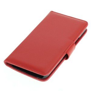 OTB Tasche (Kunstleder) fr HTC One M9 Bookstyle Rot