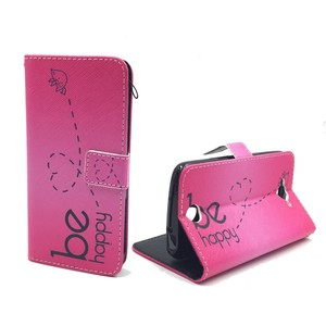 Handyhlle Tasche fr Handy Acer Liquid Z530 Be Happy Pink