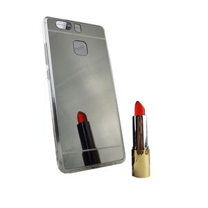 Huawei P9 Handy Hlle Spiegel Mirror Soft-Case Schutz-Cover Schwarz