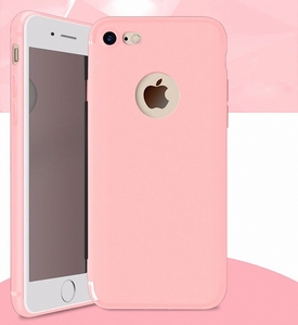 TPU Case fr Apple iPhone 7 Plus Rosa