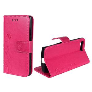 Schutz Hlle Blumen fr Handy Sony Xperia X Compact Pink